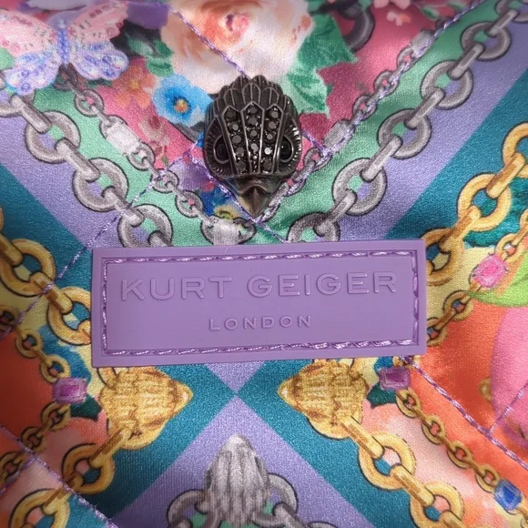 NWT Kurt Geiger Quilted Patterned Shopper - Picture 5 of 9